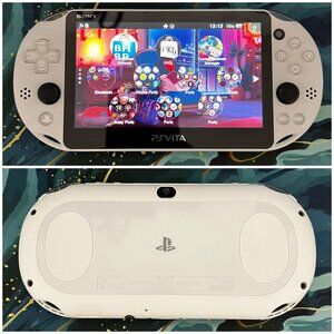 Psvita 2000 Glacier White w (Case/Charger/Clear Shell/Wrist strap)